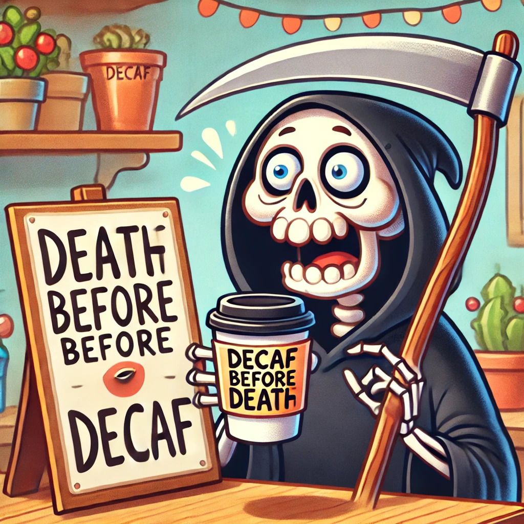 Decaf before Death